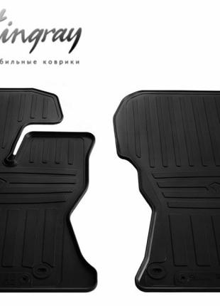 Коврики в салон Jaguar F-Pace 2016- Резиновые Передние Stingre...