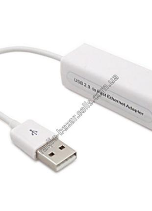 Адаптер переходник сетевая карта Usb to Lan