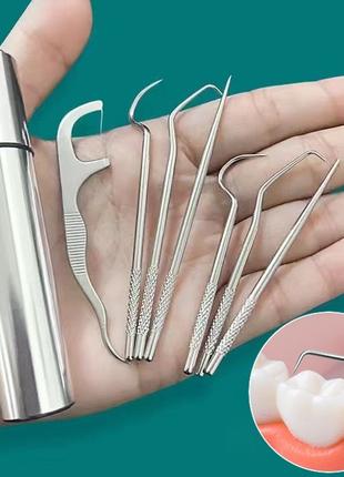 Набір інструментів для чищення зубів Dental Toothpick Set
