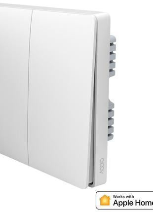 Умный выключатель Aqara Smart wall switch H1 (no neutral, doub...