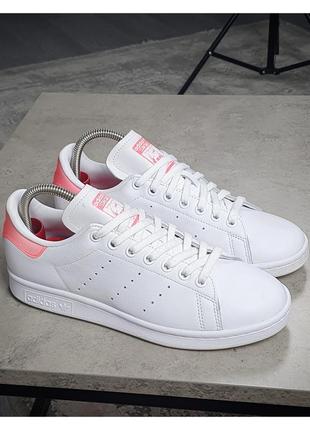 Кожаные кроссовки adidas stan smith