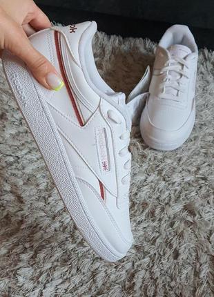 Оригинал. reebok club c 85 vegan white gw0932 р.40,5.