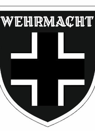 Шеврон немецкий крест "Wehrmact - Вермахт" Balkenkreuz Балкенр...