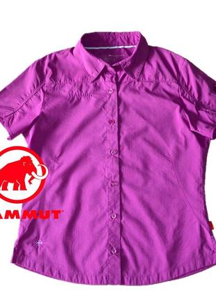 Mammut (s) фиолетовая рубашка, тенниска