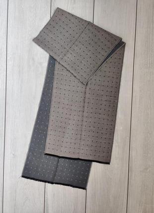 Теплый двухсторонний кашемировый шарф от премиум-бренду