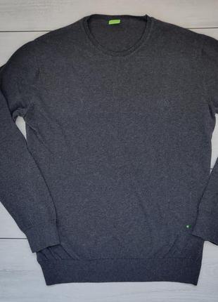 Якісний базовий тонкий трикотажний светр із бавовни