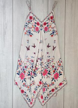 Качественный легкий шифоновый сарафан платье от известного бренда