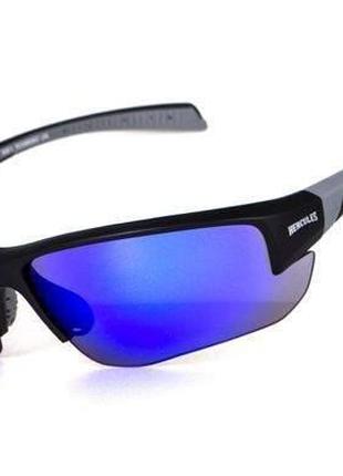 Захисні окуляри Global Vision Hercules-7 (G-Tech blue), дзерка...