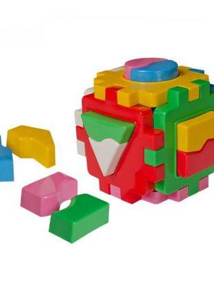 Игрушка куб "Умный малыш Логика 1 ТехноК" (сортер) [tsi14943-ТSІ]