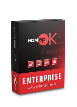 ПЗ для розпізнавання автономерів HOMEPOK Enterprise 1 канал з ...