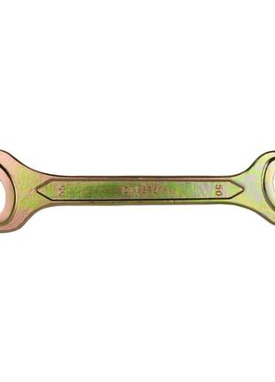 Ключ ріжковий 50×55мм жовтий цинк SIGMA (6025551)