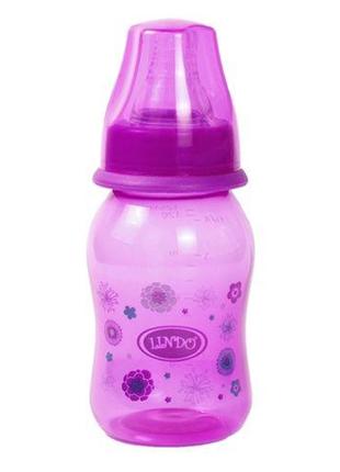 Пляшка для годування, 125 мл, 0 місяців, фіолетовий [tsi156733...