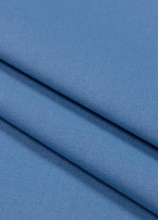 Ткань для медицинской одежды медкоттон голубая