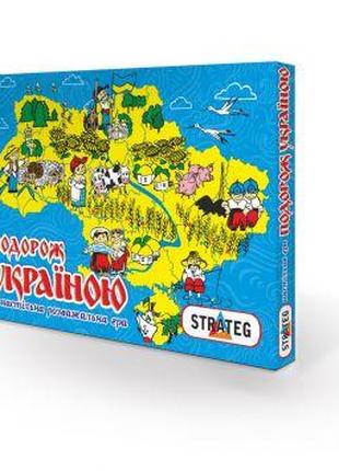 Настольная игра "Путешествие по Украине" [tsi27715-ТSІ]