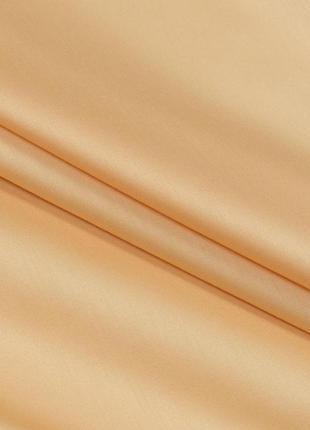 Ткань сатин гладкокрашенный paris для постельного белья карамель