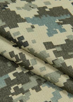 Тканина канвас для військового одягу рюкзаків сумок піксель