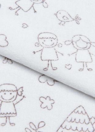 Ткань фланель детская для детского постельного белья пеленок д...
