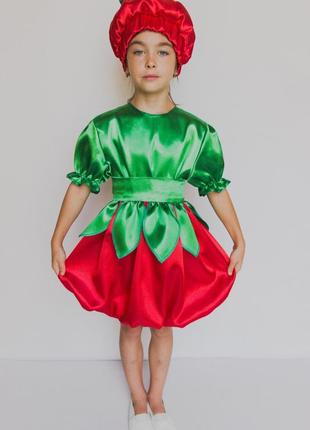 Карнавальный костюм помидор №3 (девочка)
