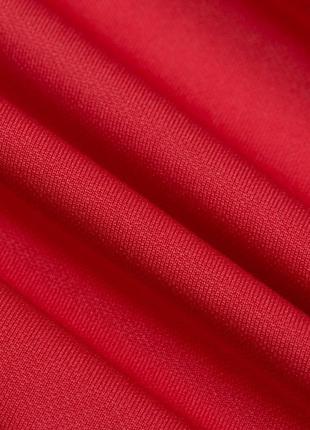 Ткань лакоста для спортивных футболок шортов красная