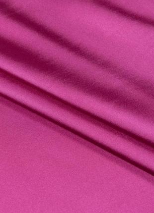 Атлас лайт софт ярко розовый фуксия для одежды