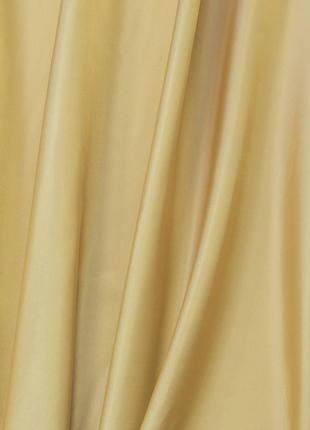Ткань атлас подкладочная хамелеон желтая для одежды