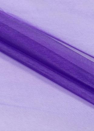 Ткань органза фиолетовая