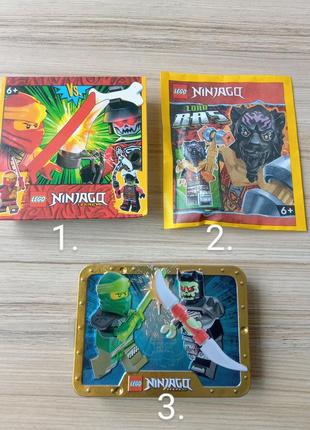 Фигурки lego ninjago