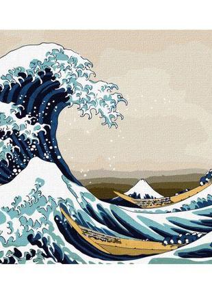 Картина за номерами "Велика хвиля в Канагаві" [tsi183122-ТSІ]