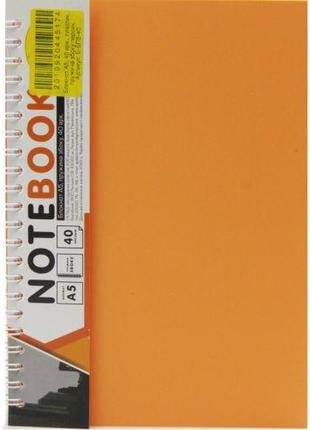 Блокнот "Office book" A5, 40 аркушів (помаранчевий) [tsi201092...