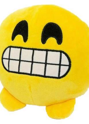М'яка іграшка "Смайлик Emoji Зубастик" [tsi194022-ТSІ]