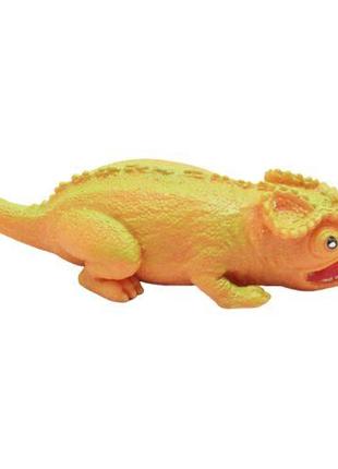 Антистресс игрушка-тянучка "Хамелеон", оранжевый [tsi207665-ТSІ]