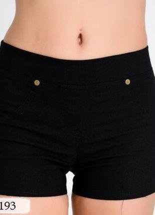 МБ короткие шорты из облегченного джинса с кармашкаи