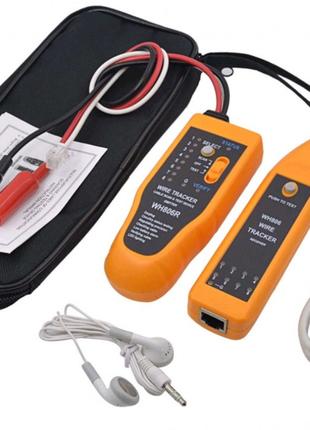 Кабельний тестер-трасошукач Wire Tracker WH-806R (пошук прихов...