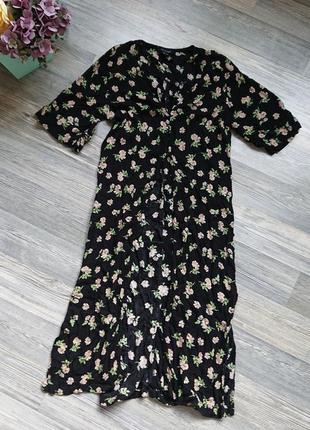 Женская удлинённая блуза накидка вискоза р.42/44 блузка кардиган