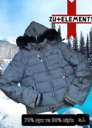 Пухова куртка zu elements (l)