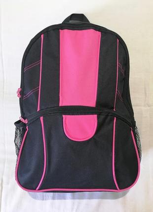 Рюкзак чорно - рожевий