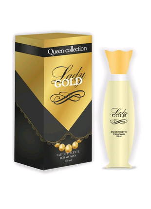 Туалетна вода Queen collection Lady Gold жіноча 100мл