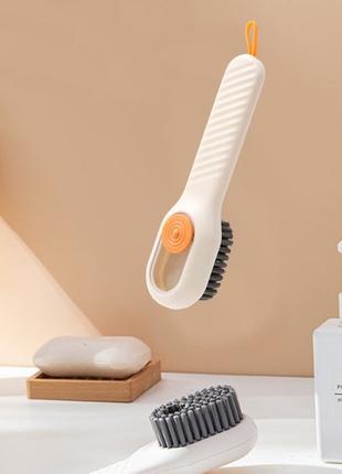 Універсальна щітка з дозатором миючого засобу Cleaning Brush B...