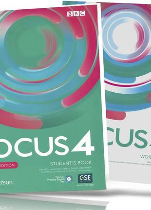Focus 4 2nd Edition Student's Book + Workbook (комплект)