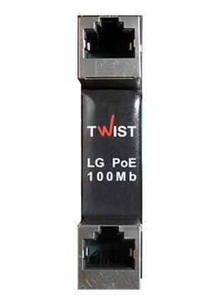 Пристрій для грозозахисту F-F Twist LG-POE-100Mb-2U