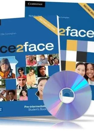 Face2face 2nd Edition Pre-Intermediate Student's Book + Workbo...