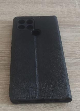 Чехол (книжка) BOSO для Xiaomi Redmi 10C Black