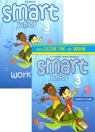 Smart Junior 3 Student's Book + Workbook (підручник + робочий ...