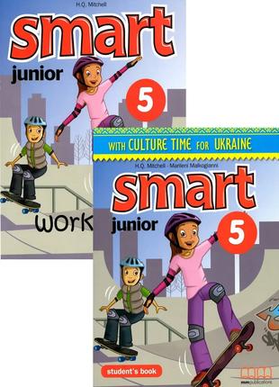 Smart Junior 5 Student's Book + Workbook (підручник + робочий ...