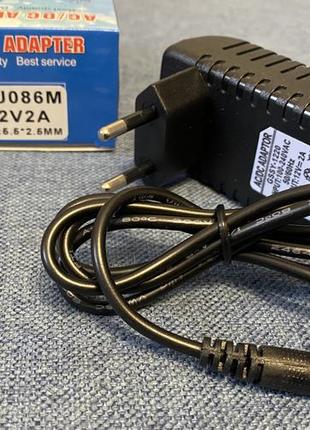 Блок живлення 12V 2A AC/DC Adapter EU086M