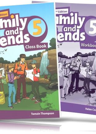 Family and Friends 2nd Edition 5 Class Book + Workbook (комплект)