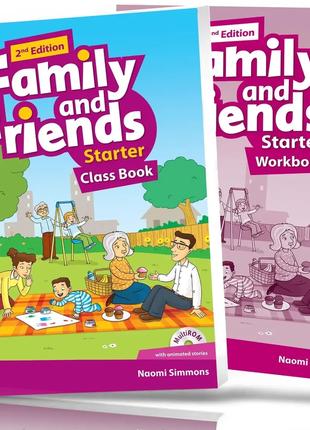 Family and Friends 2nd Edition Starter Class Book + Workbook (...