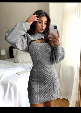 Платье сарафан+свитер
