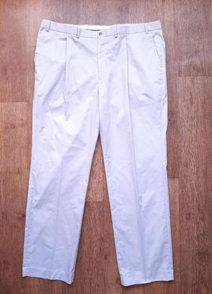 Штани брюки чіноси світлі бежеві кремові marks&spencer w42" l3...
