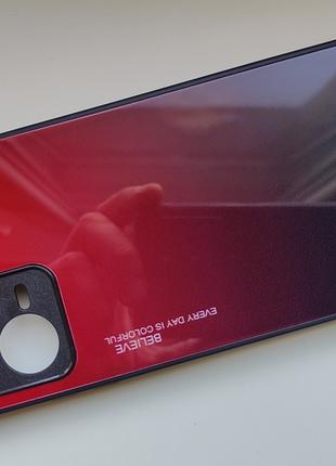 Чехол градиент стеклянный для Xiaomi Redmi Note 12 Pro Plus